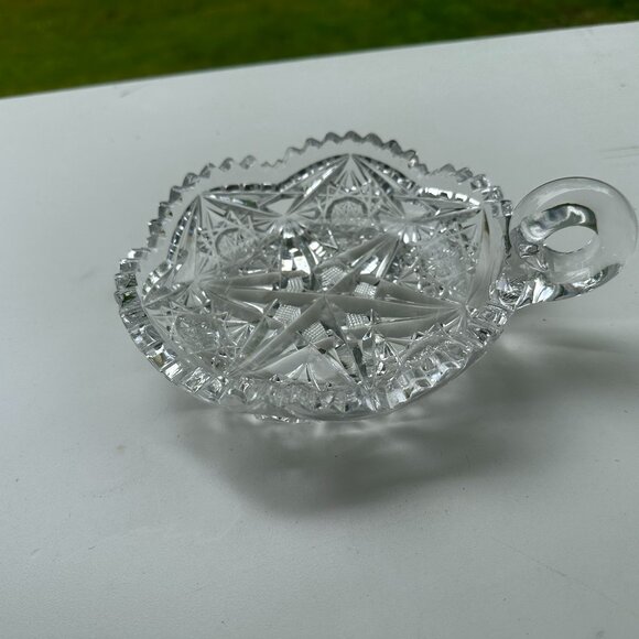 #3641 Vintage Royal by Edinburgh Crystal  VINTAGE CRYSTAL CANDY DISH - Picture 7 of 14